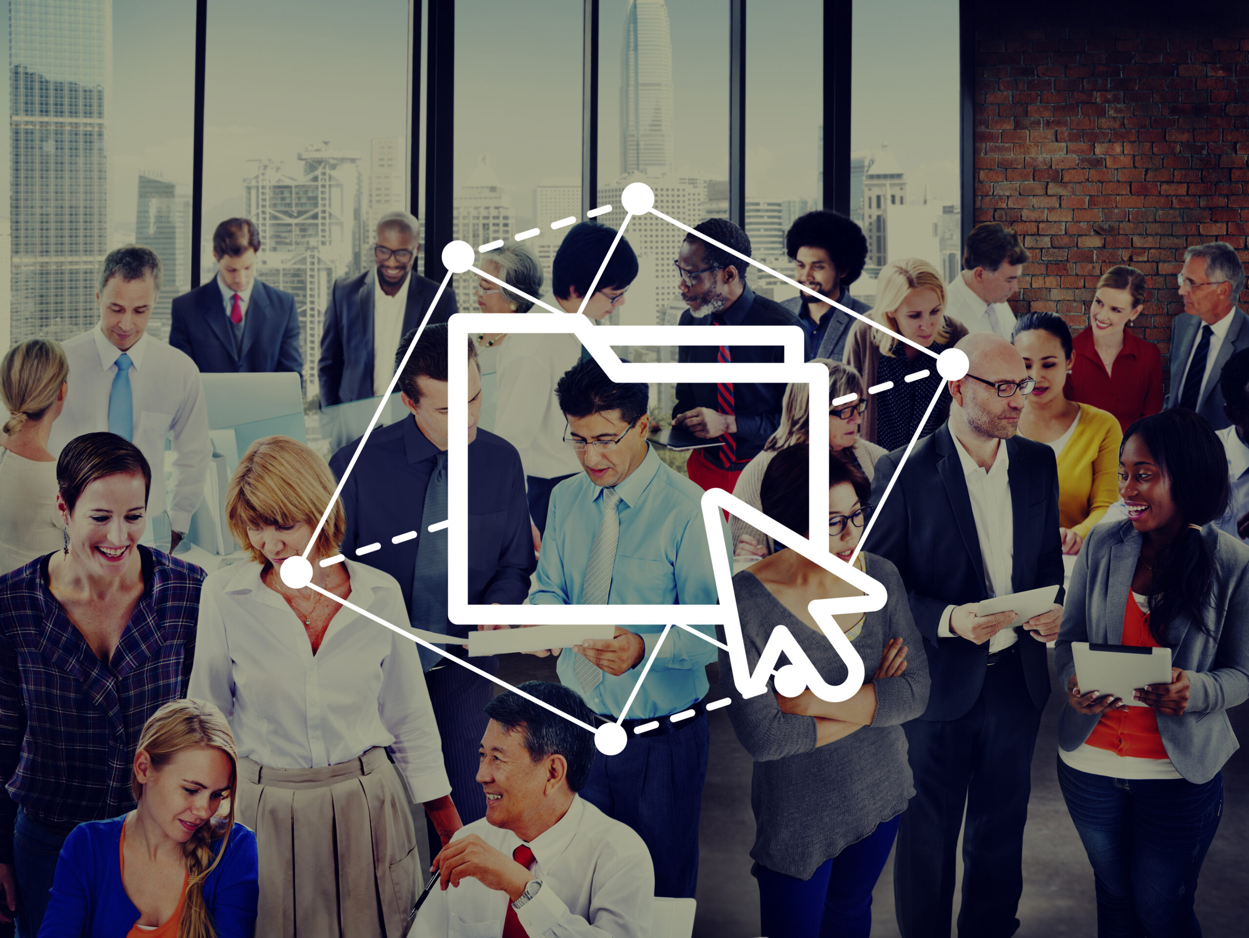 folder sharing cursor click computer network concept Copy scaled